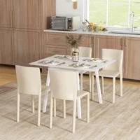 Homcom Extendable Dining Table for 2-4 Dining Table