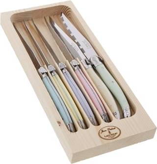 Knife Set 6 Pcs Laguiole Multi Patterned