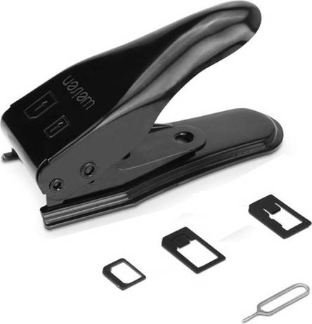 Dual Nano Sim Cutter with SIM Card Adapter