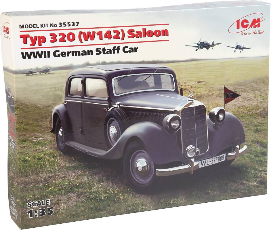 Maxpower Mercedes 320 Plastic Model Kit