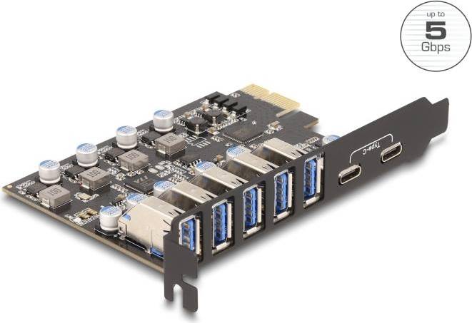 DeLock USB-Adapter PCI Express 2.0 x1 5Gbps