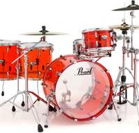 Pearl Crystal Beat 3-pc Shell Pack Ruby Red