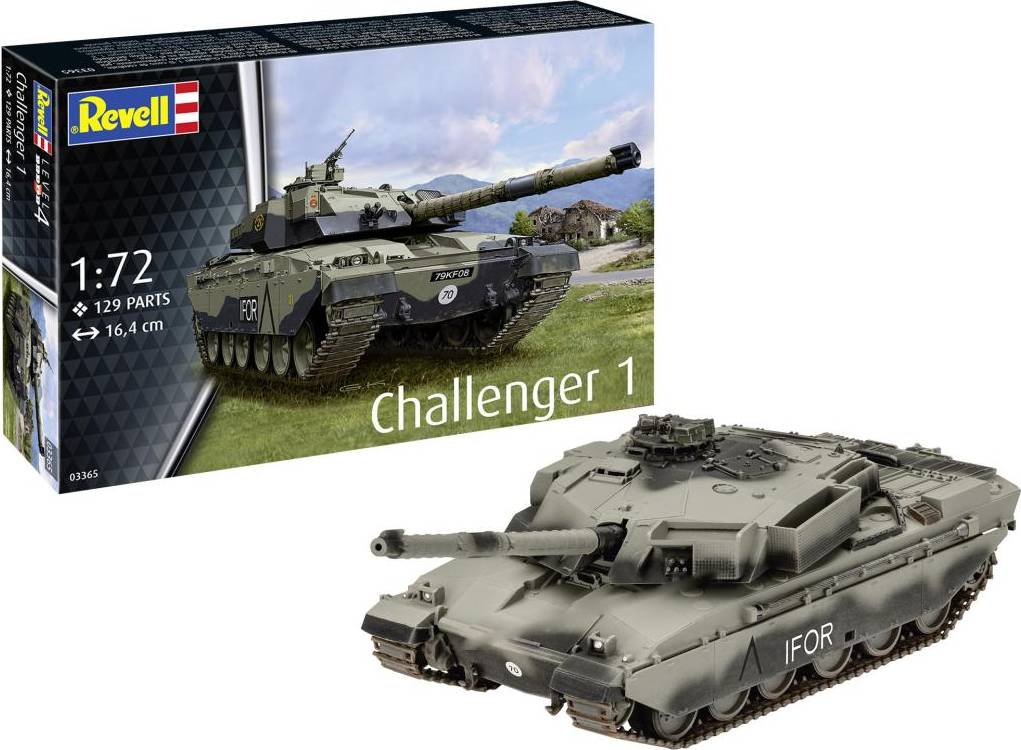 Revell Challenger 1 Model Set