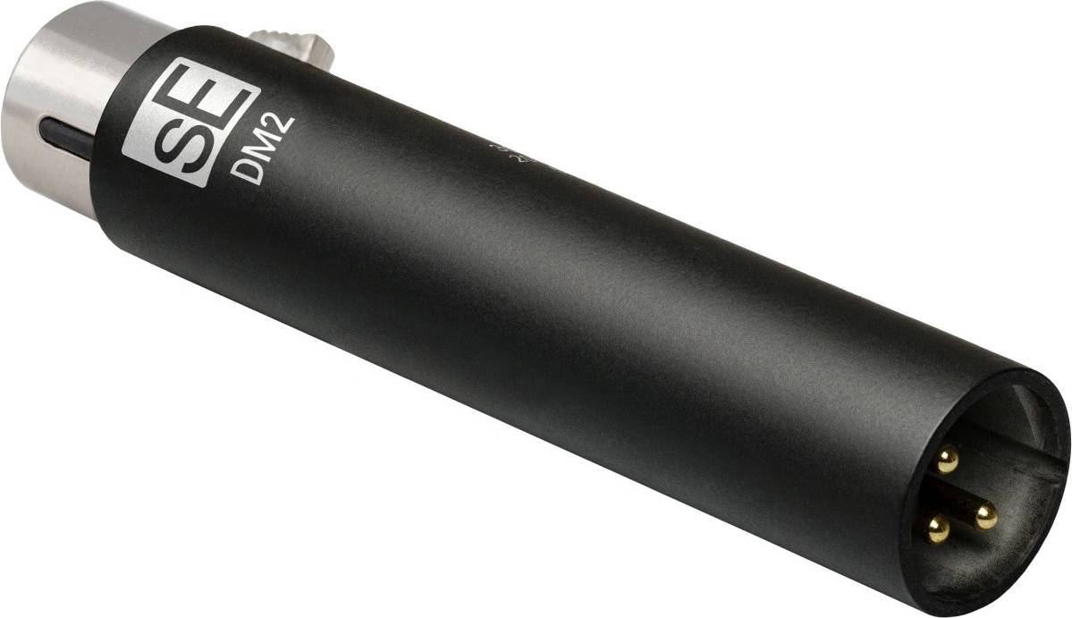 SE Electronics DM2 Active Inline Mikrofonforforstærker Sort