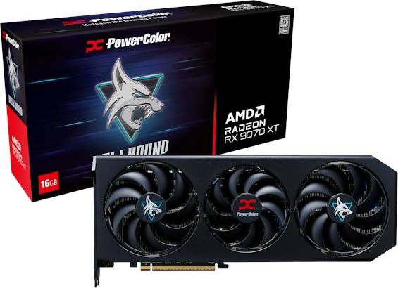 Powercolor Radeon RX 9070 XT OC Hellhound 16GB