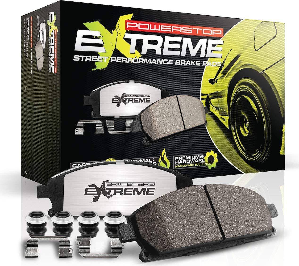 Tesla charger Power Stop Z26 Extreme Performance Rear Brake Pads