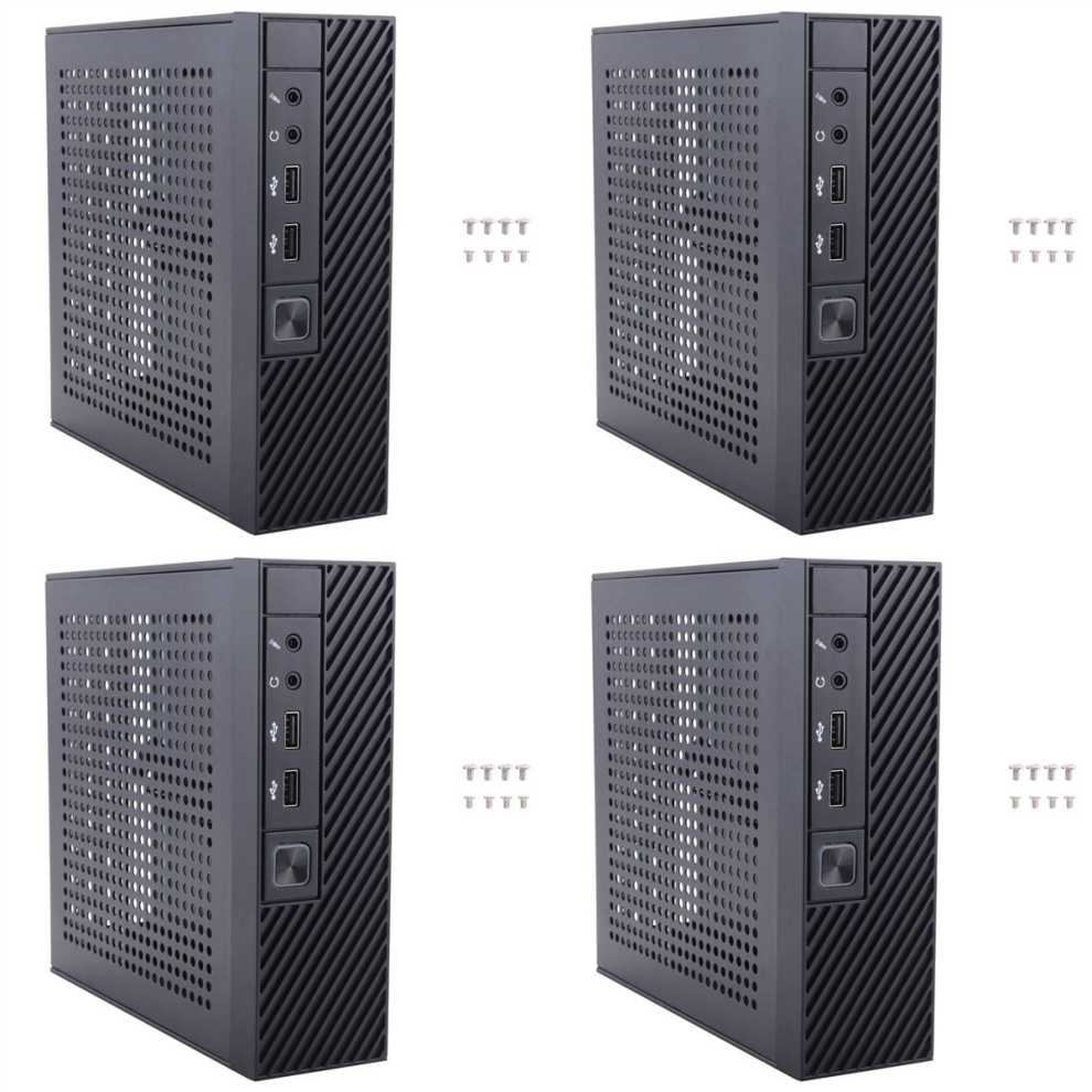 Veneka 4X ITX Computer Case M06 Mini Desktop HTPC Industrial Control