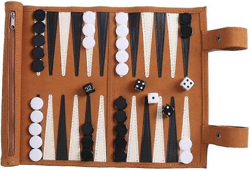 Backgammon Board Game Portable Set