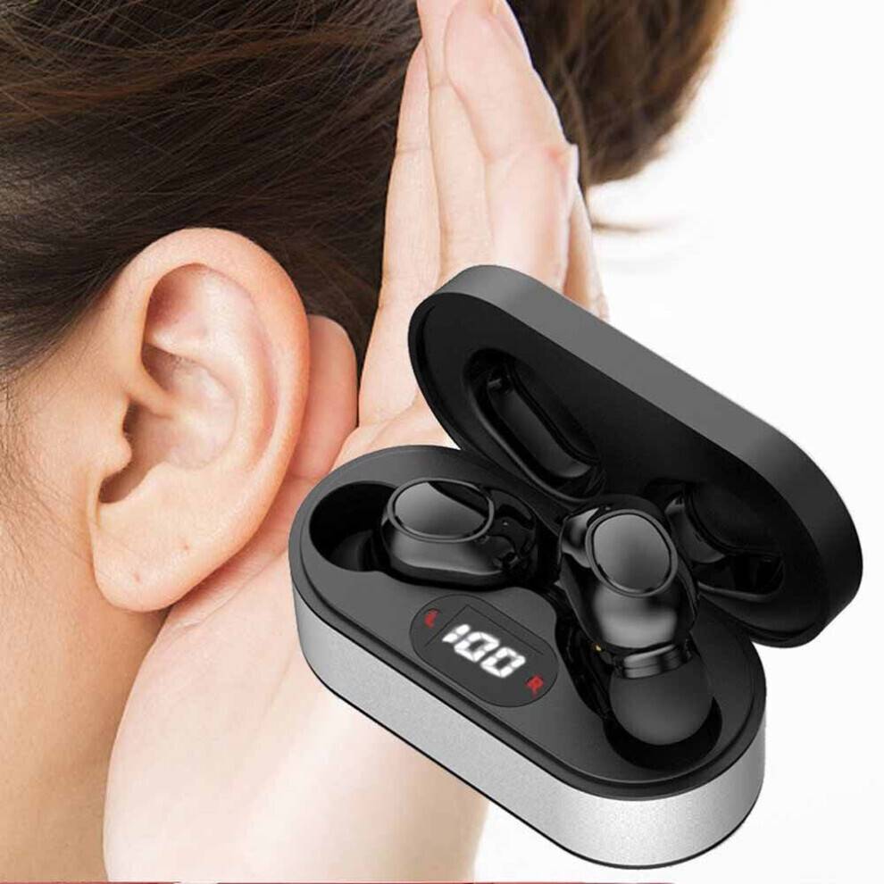 Digital hearing aids STOYOTU Digital Rechargeable Hearing Aids In-Ear Invisible Sound Voice Amplifier
