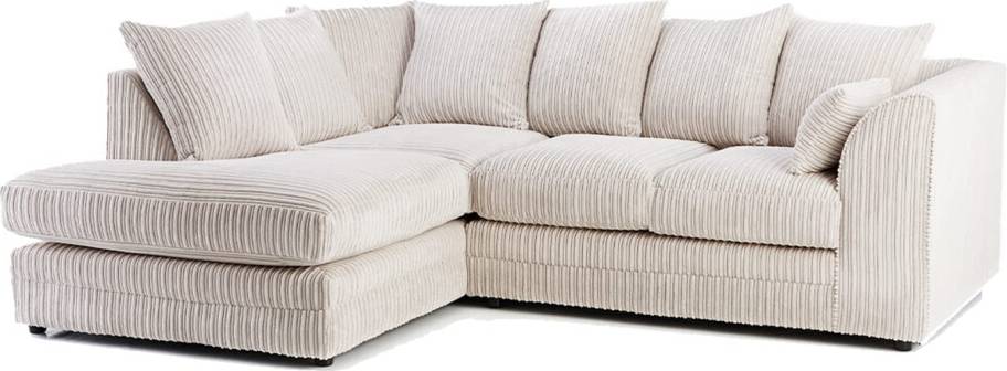 Left Hand Corner Cream Sofa