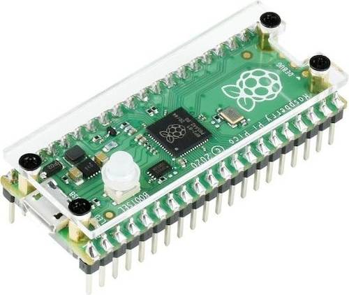 Raspberry pi pico Waveshare Transparent Acrylic Case for Raspberry Pi Pico
