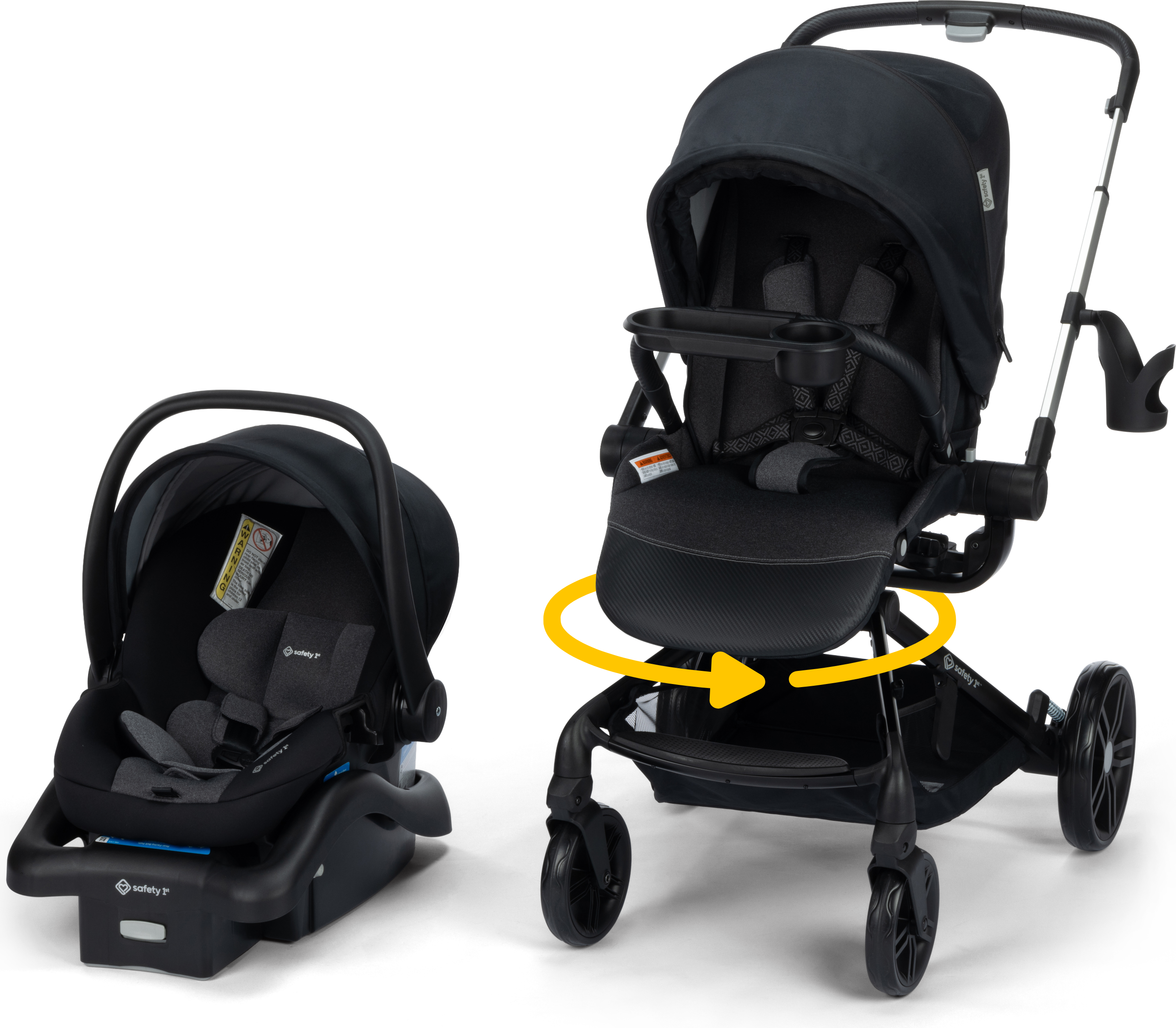 Safety 1st Turn And Go 360° Rotating Modular Travel System