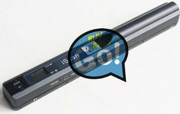 Photo scanner Iscan Handheld Scanner Portable A4 Book File