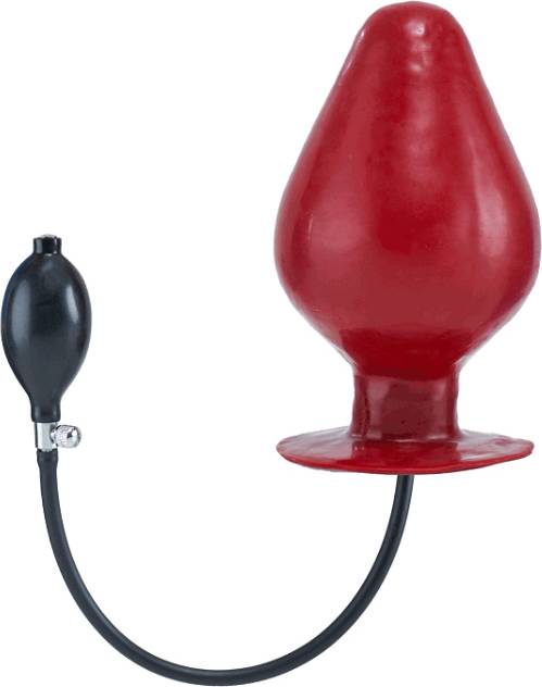 Inflatable plug Sexleksaker Mister B Inflatable Vortex Plug Red XL