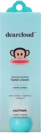 dearcloud Rescue Butter Hand Cream Vanilla Amber