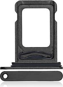 Dual Sim Card Tray Compatible For iPhone 13 Pro 13 Pro Max Graphite