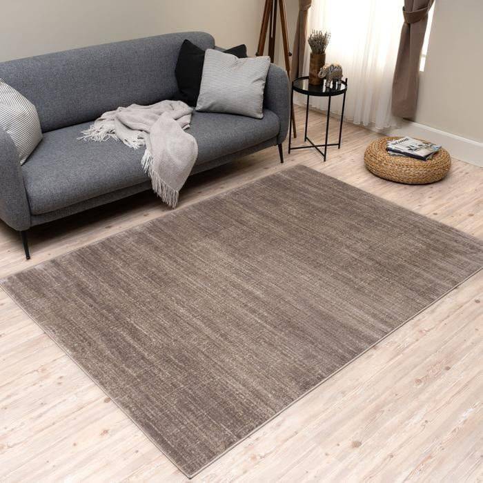THE RUGS Montana Rug Abstract Design in Rectangle 200 x 290 cm Beige