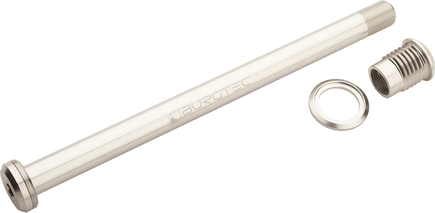 Burgtec Rear Axle Santa Cruz 173.7mm Rhodium Silver