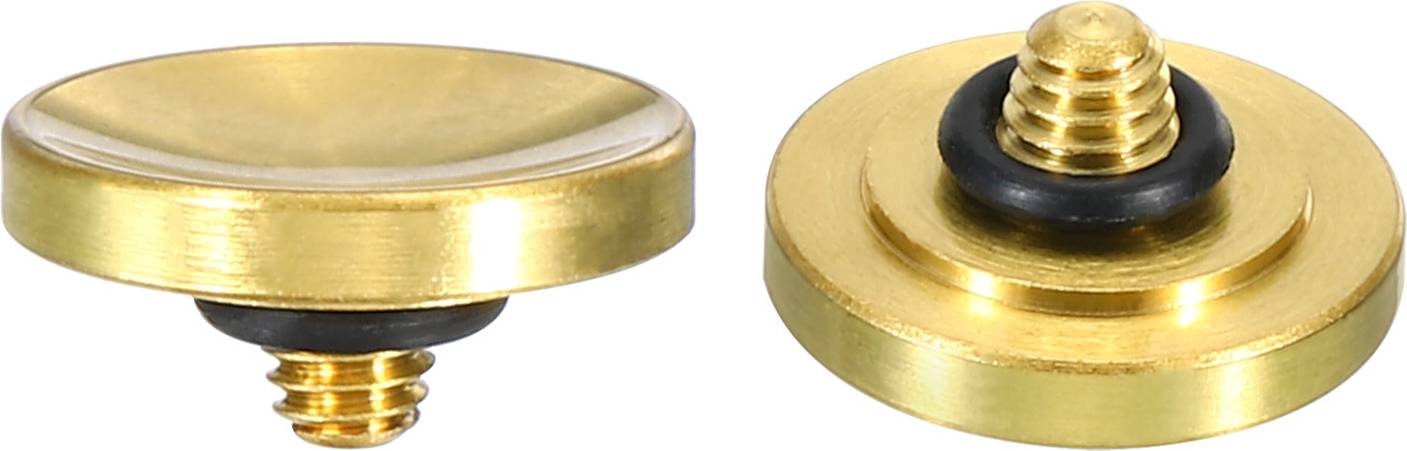 Uxcell Soft Shutter Release Button Copper 2pcs