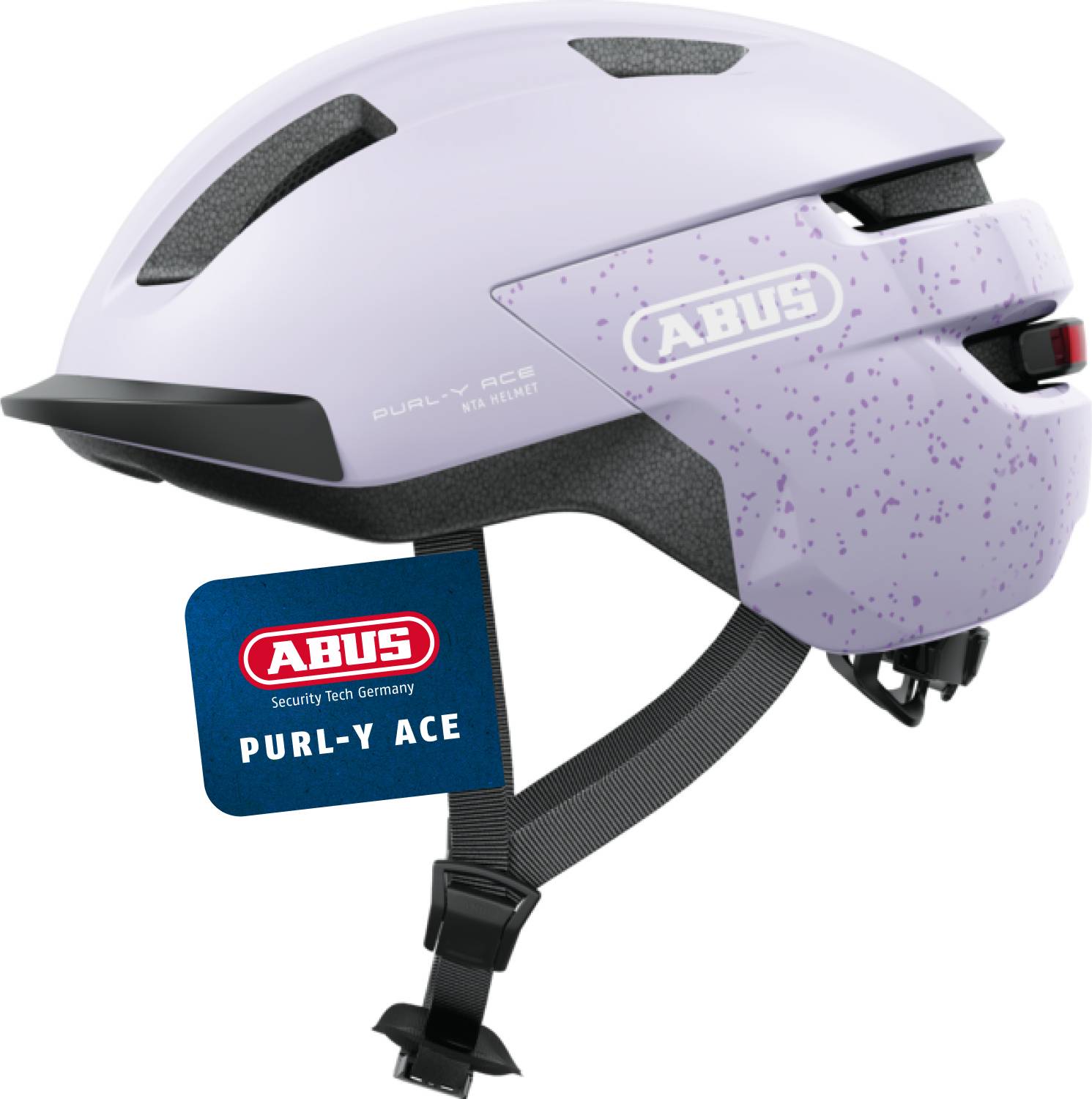 ABUS PURL-Y ACE Bike Helmet with LED Light