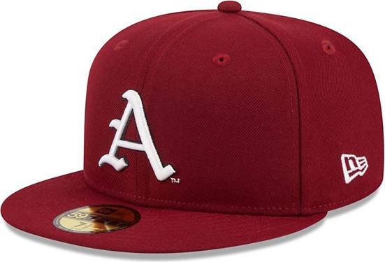New Era Cardinal Arkansas Razorbacks 59FIFTY Fitted Hat