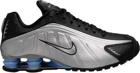 Nike shox r4 Nike Shox R4 Sko Metallic Silver - Grå