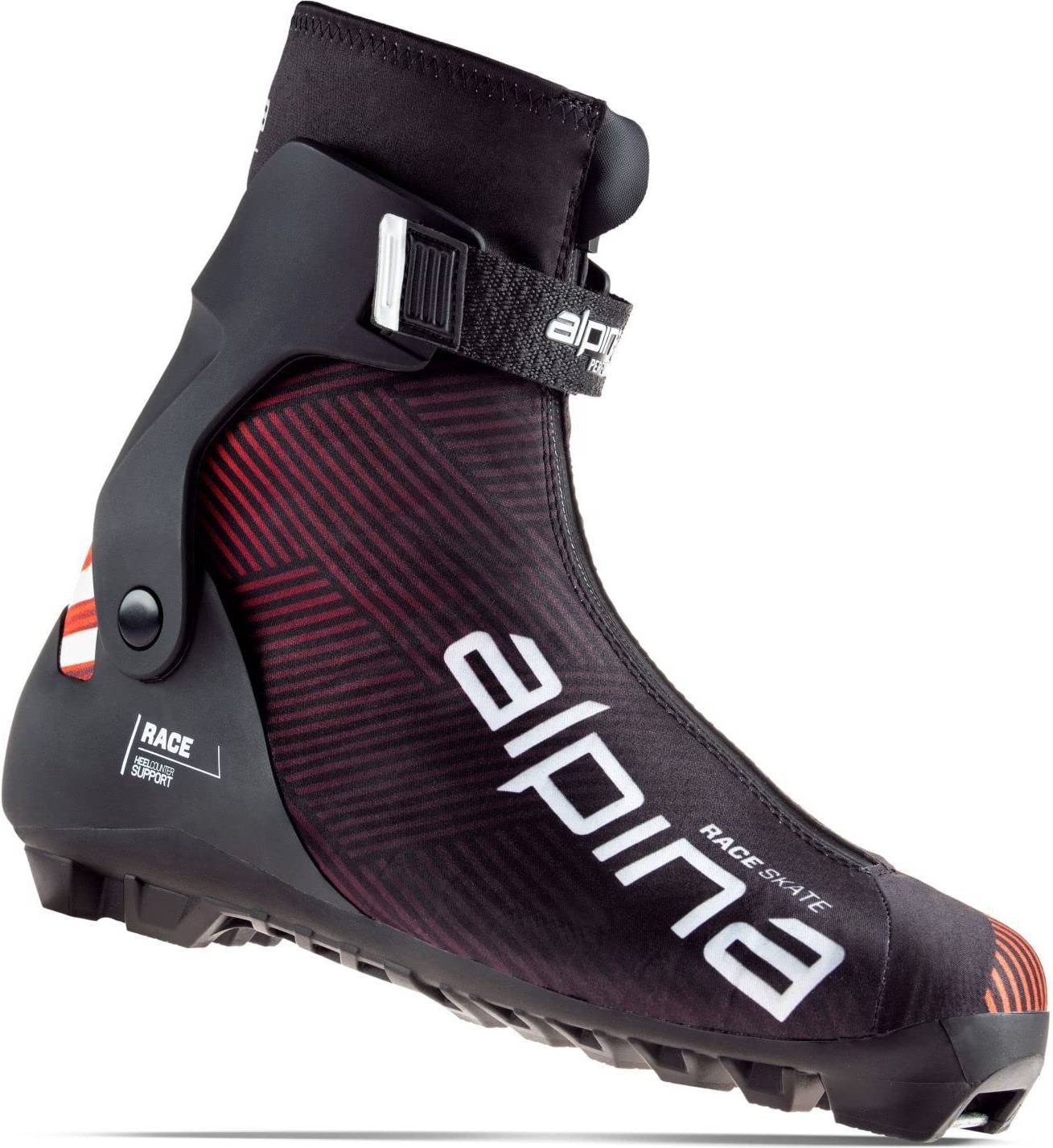 Alpina Racing Skate Langrendsstøvler - Sort