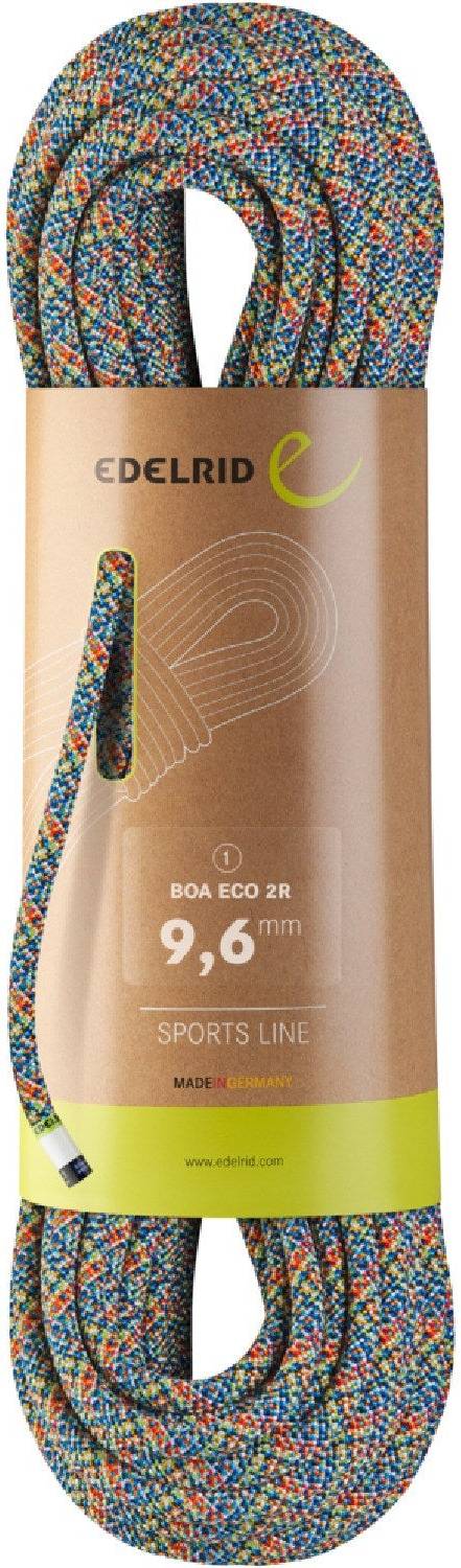 Climbing rope 60m Edelrid Boa Eco 2R Rope 9.6mm Assorted 70m