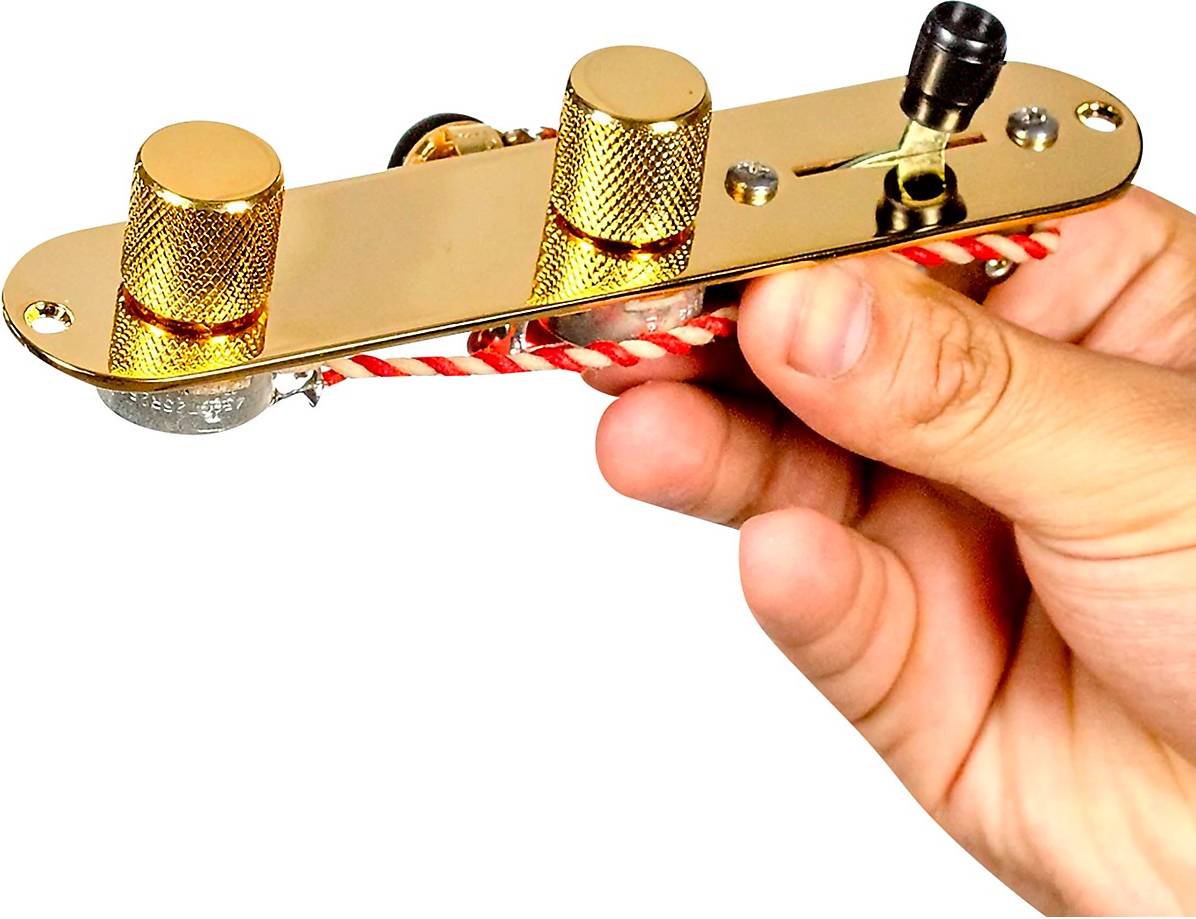 920D Custom T3W-REV Loaded Telecaster Control Plate