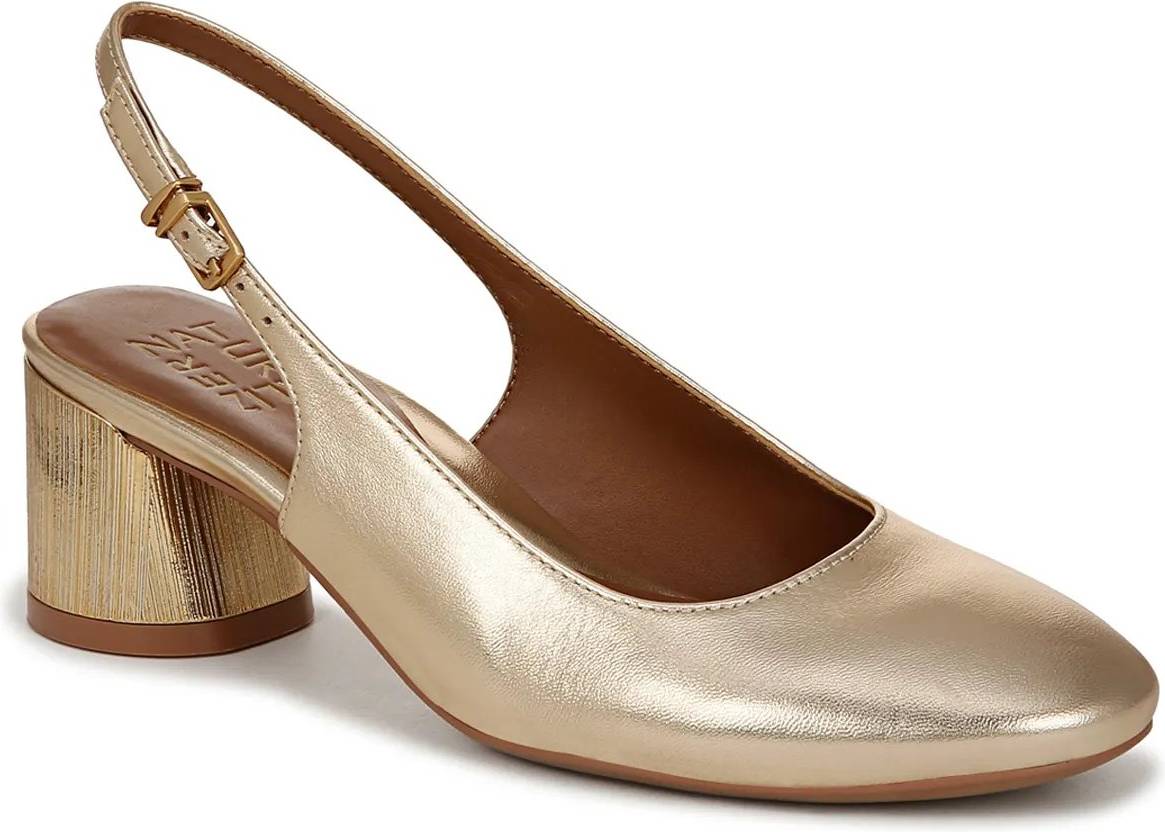 Naturalizer Lane Slingbacks - Gold