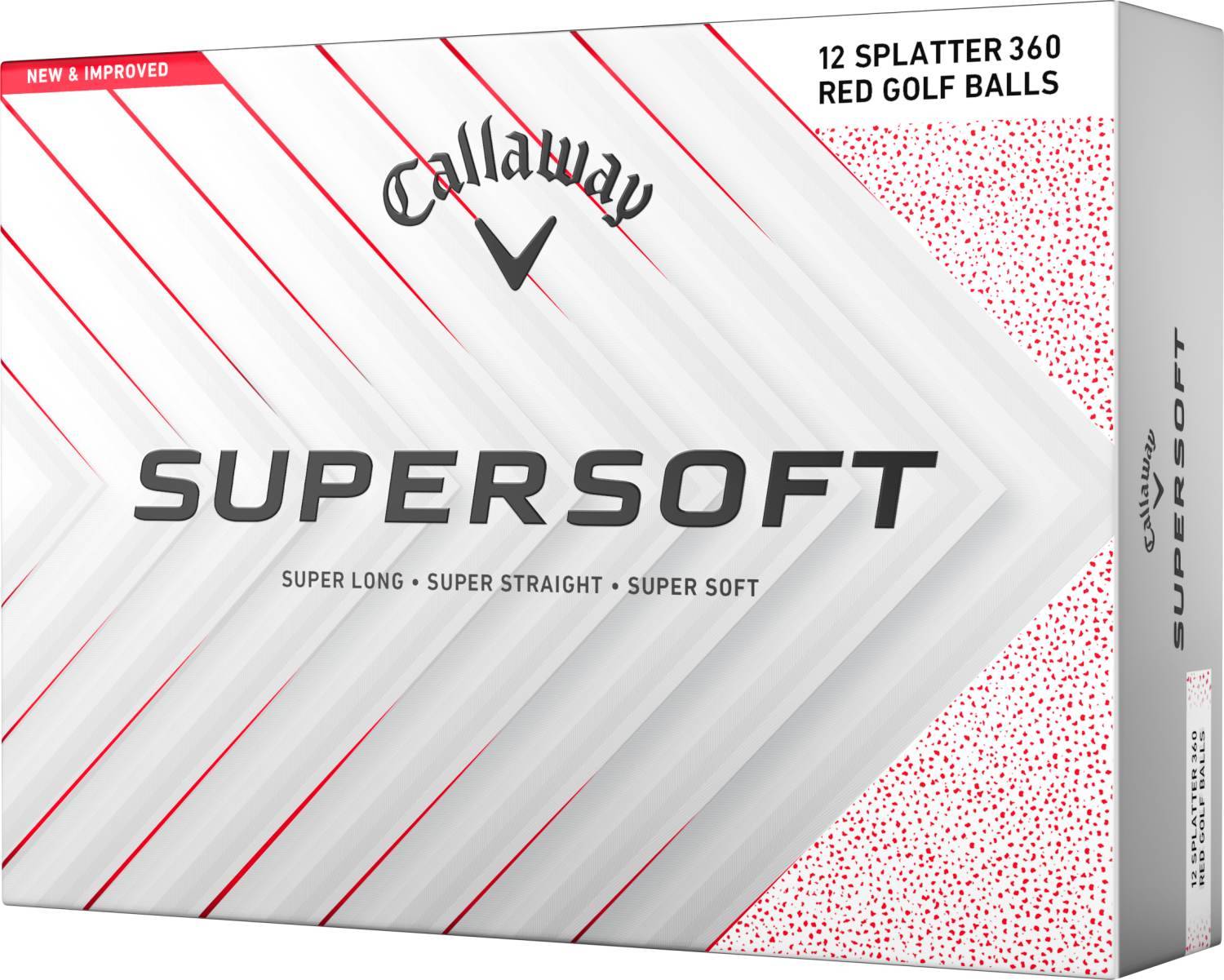 Supersoft Splatter Röd