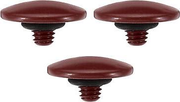 Uxcell Camera Shutter Button 3pcs Dark Red