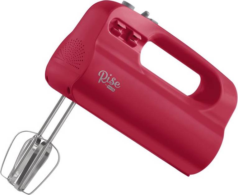 Mixer with dough hook Dash Rise By Dash Red 5 Speed Hand Mixer