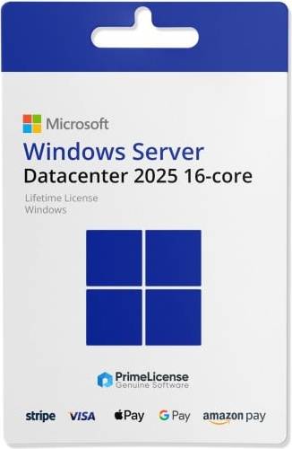 Microsoft Windows Server 2025 Datacenter 16 Core