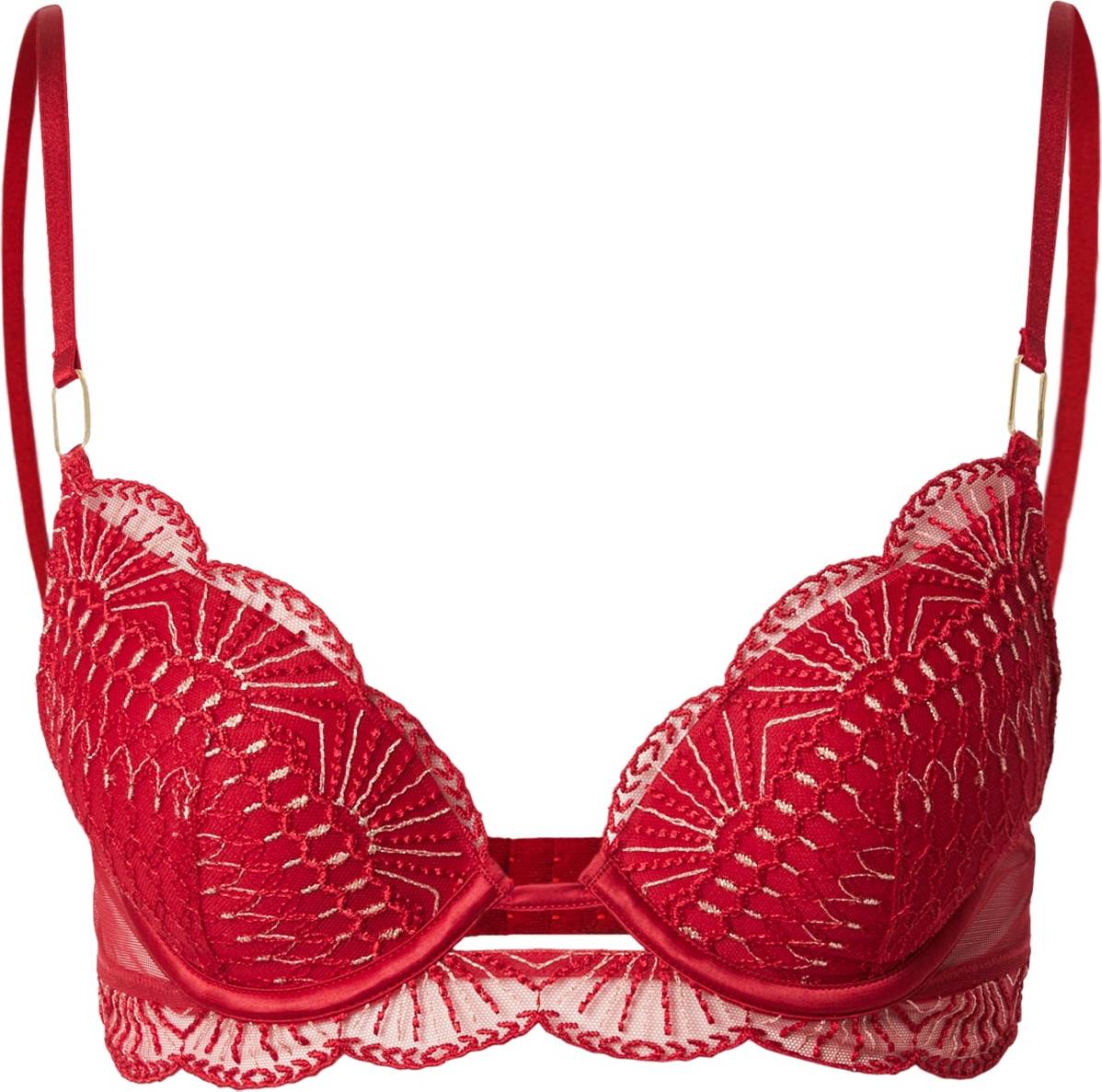 Soutien Gorge ROSACE - Rouge