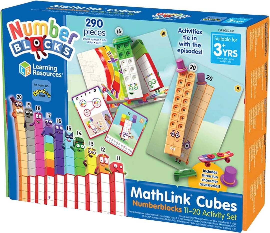 Learning Resources MathLink Cubes Numberblocks Resurser Leksaker 11-20
