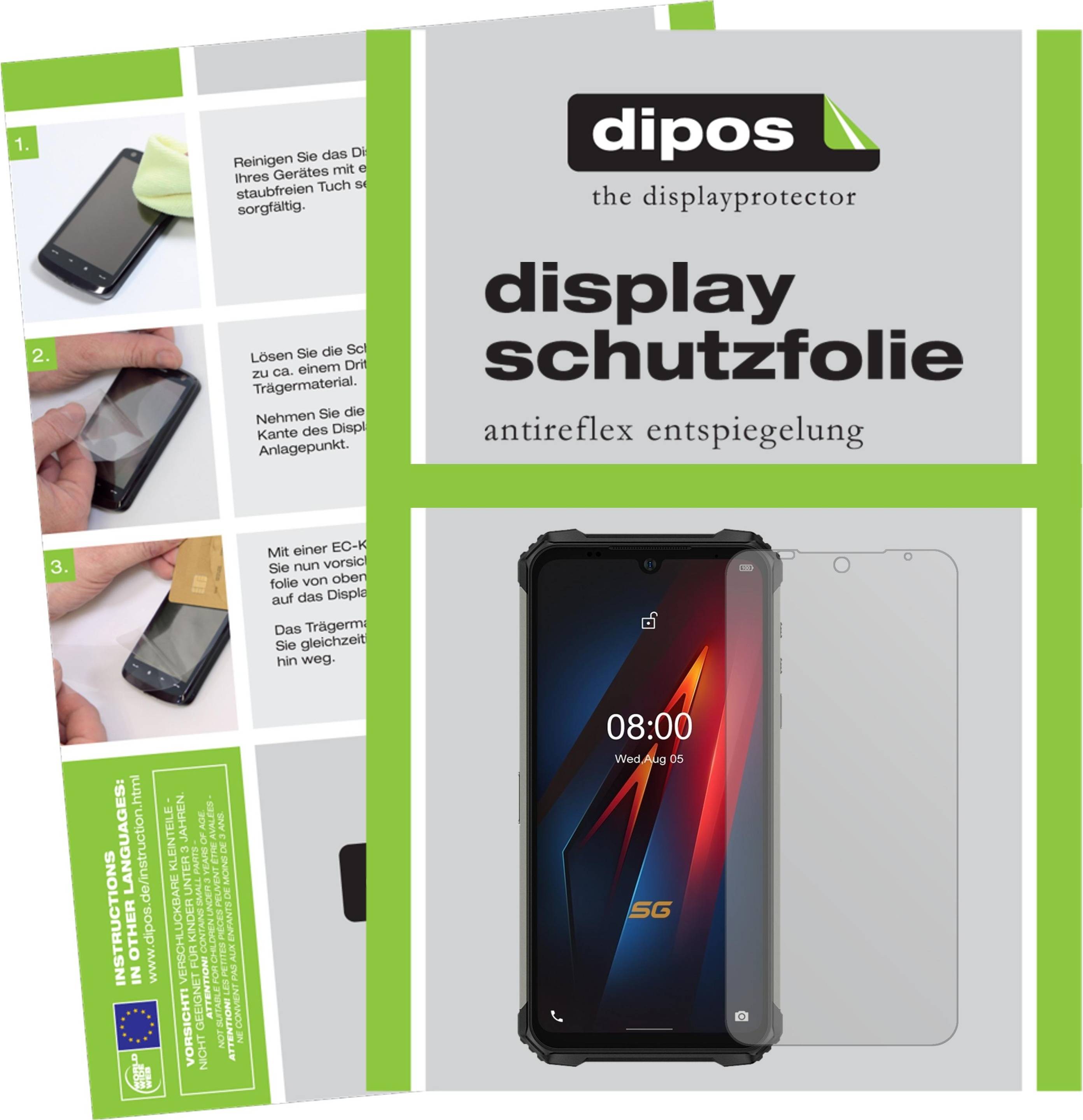 Dipos Screen Protector for Armor 8 Pro