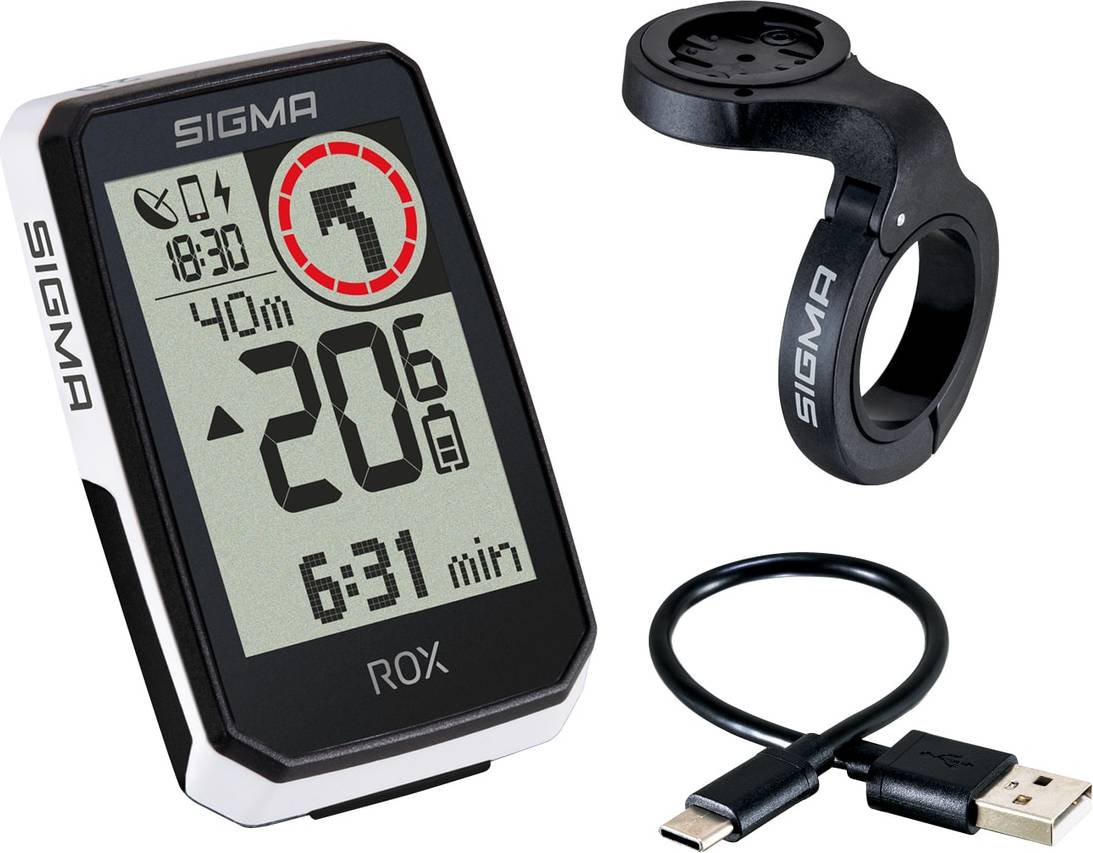 Sigma rox SIGMA Fietscomputer Rox 2.0 Endurance White