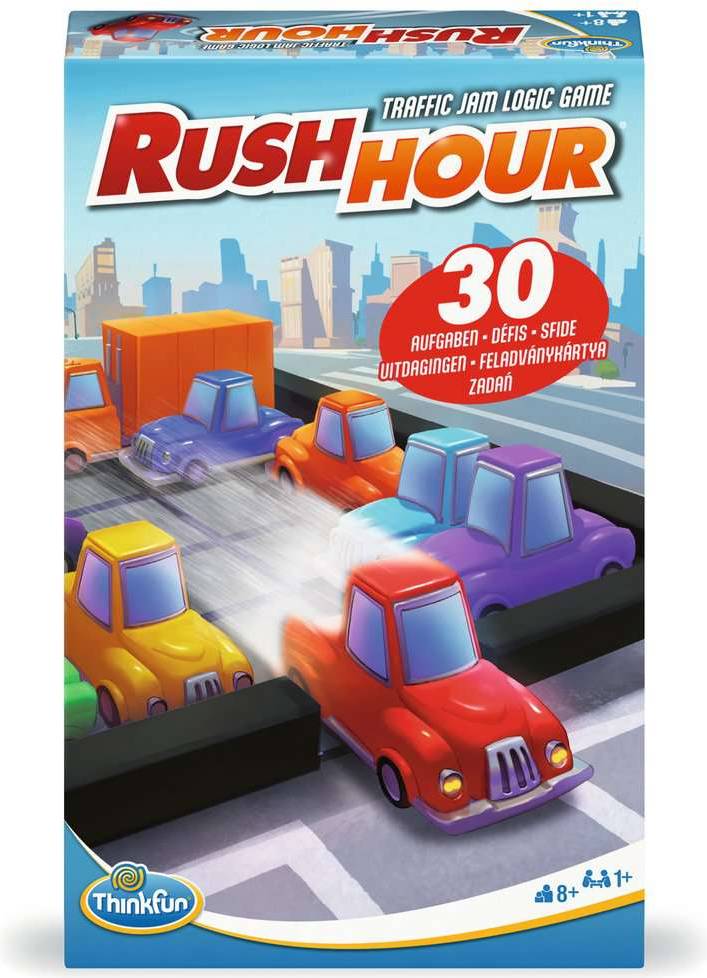 Mini Rush Hour Game Compact 30 Challenges