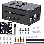 Raspberry pi 4 GeeekPi Raspberry Pi 4 Boîtier Métallique Refroidisseur