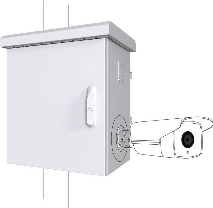 Lanview RCCTV004 Rack for CCTV 575mm d=425mm