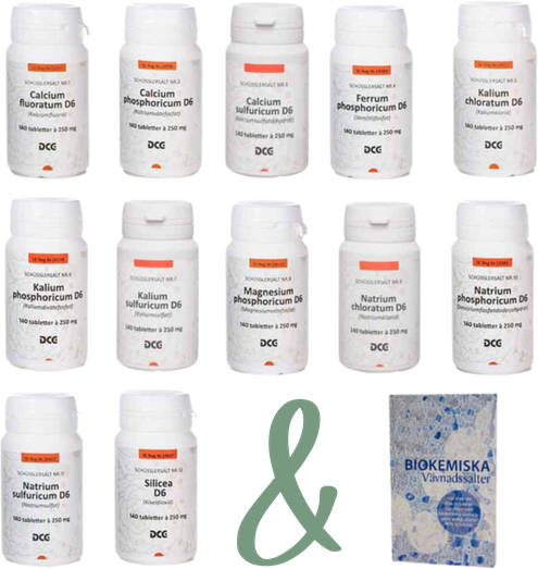 DCG Cell Salt Package + Book Included