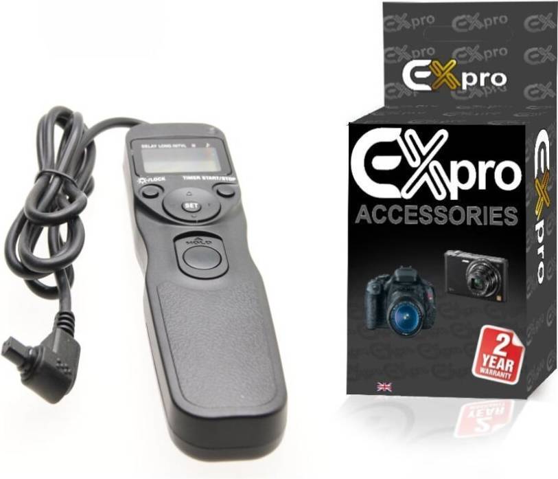 Ex-Pro RS-80N3 Timer Remote Shutter Release LCD