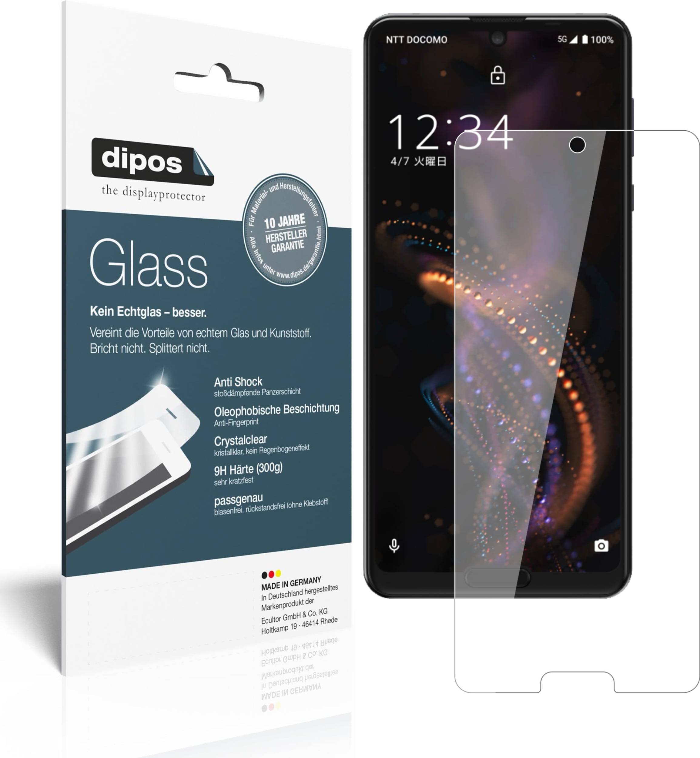Dipos Screen Protector Sharp Aquos R5G Flexible Glass 9H