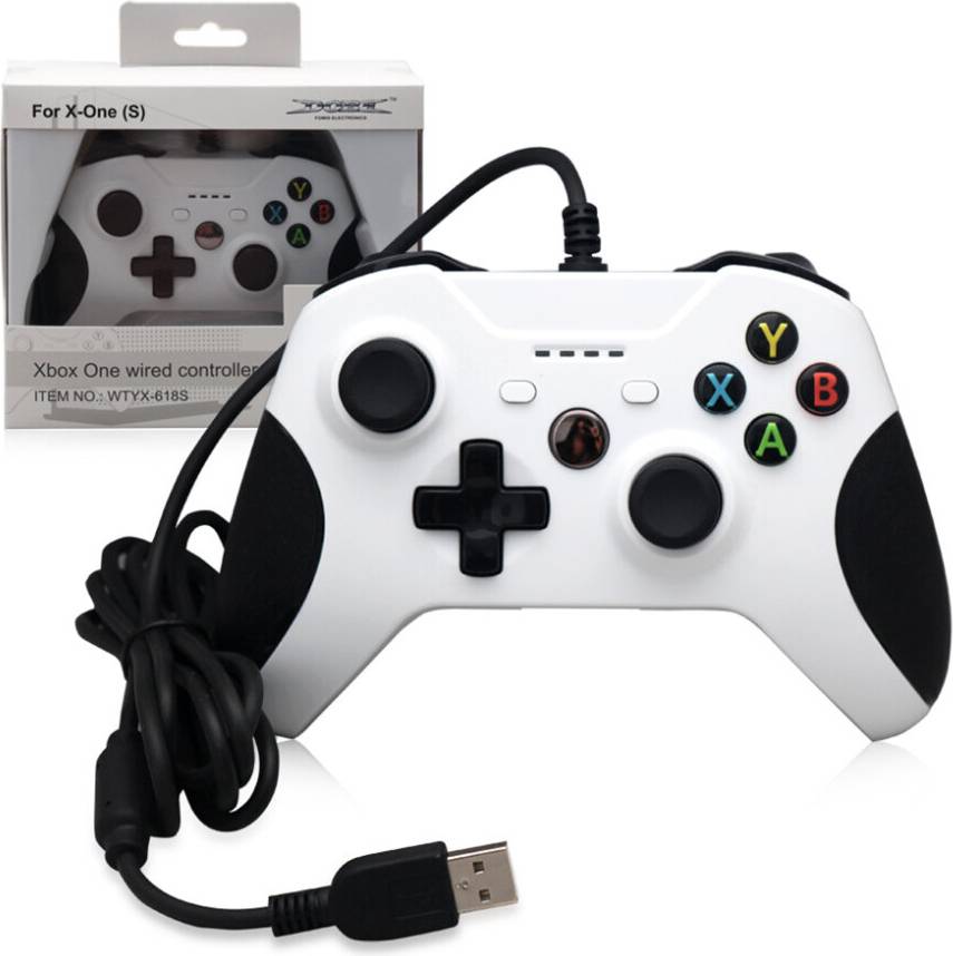 Wejoy 1.8M Length USB Wired Computer Game Controller Gamepad For XBox One S