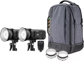 FJ400 II Strobe 2 Light Backpack Kit