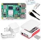 Wella Raspberry Pi 4GB RAM 128GB SD Card Accessories Starter Kit