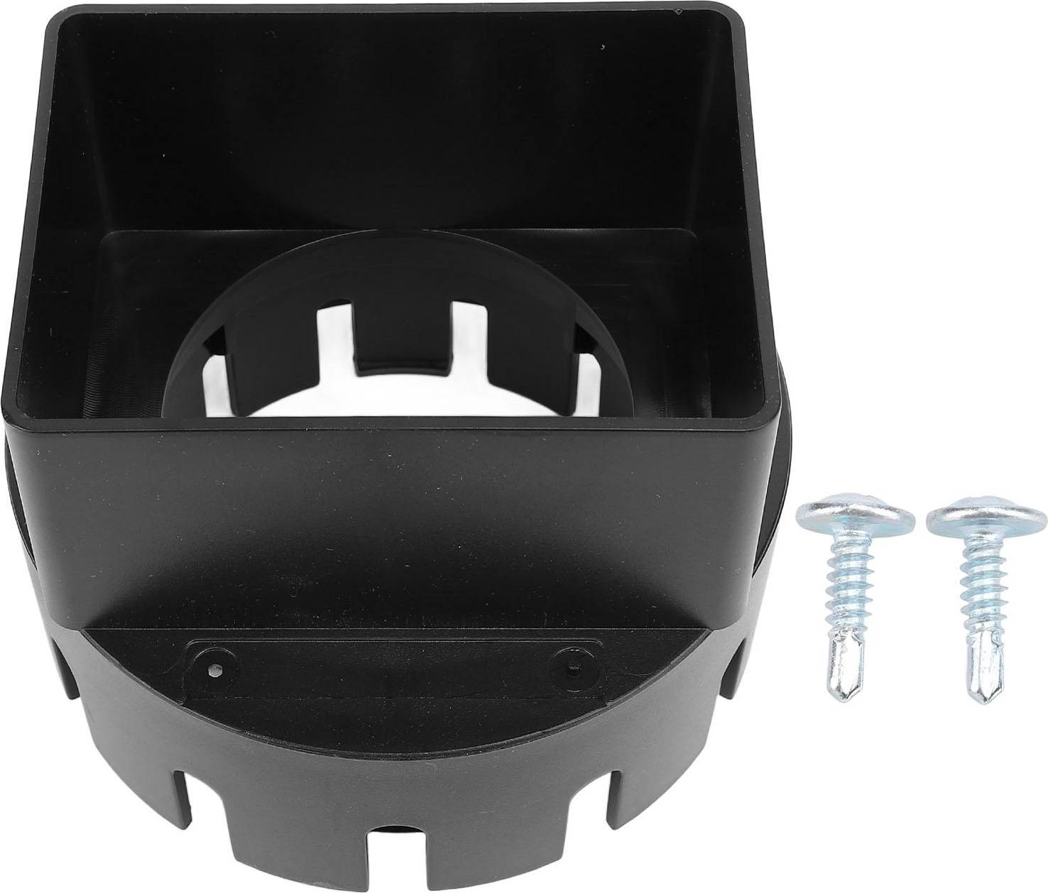 Rain Gutter Downspout Adapter 3x4 Inch PVC Square