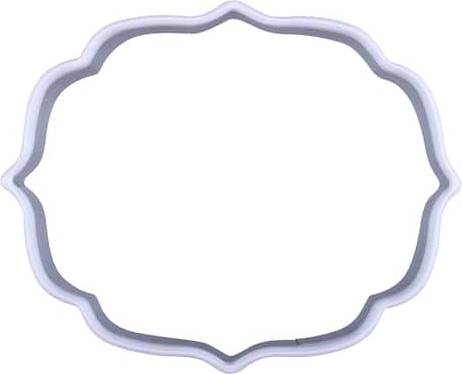 3" Plaque Multicolor