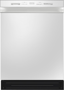 Built in dishwasher Midea 24 Inch Front Control Built-In Dishwasher MDF24P2BWW